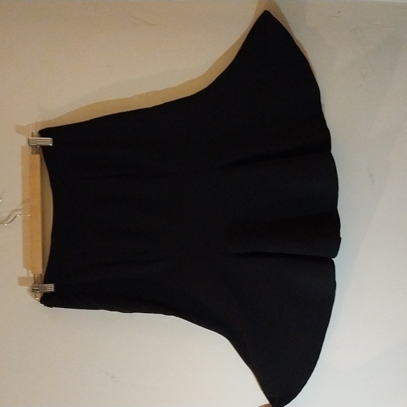 Skirt Lilly of New York black kick ruffle business size 4 - Picture 8 of 8